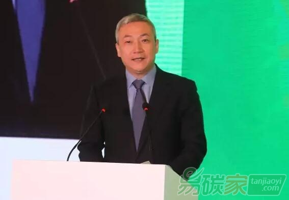 【上海碳配額遠期交易中央對手清算業(yè)務(wù)發(fā)布儀式】浦發(fā)銀行行長劉信義發(fā)言